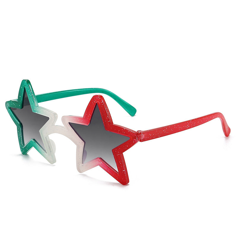 Wholesale PC Independence Day Pentagram Sunglasses
